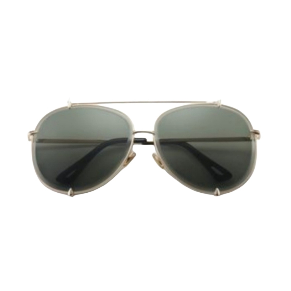 2FOR$30 - NWT Aviator Sunglasses, Gold Frame Gray/Green Tint